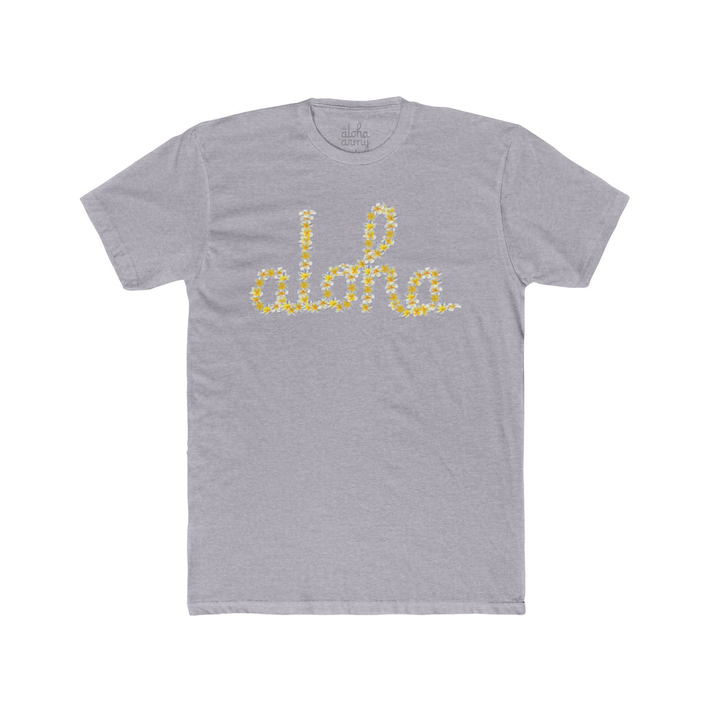 Aloha Script Plumeria (Lightweight Slim Fit)