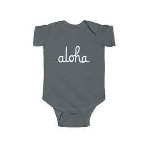 Classic Aloha Script Infant Onsie