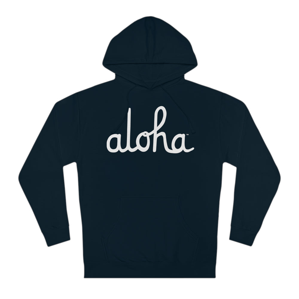 Classic Aloha Script Hooded Sweatshirt
