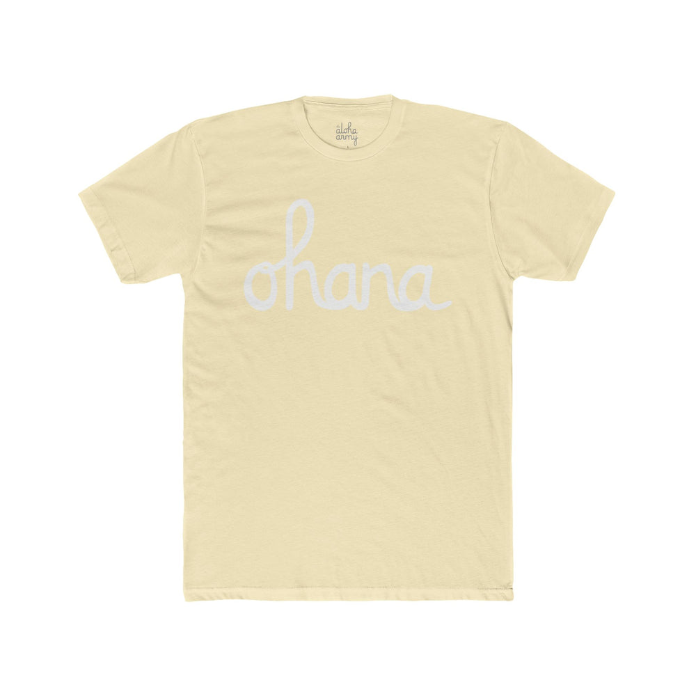 Ohana Script Tee (Light Weight Slim Fit)