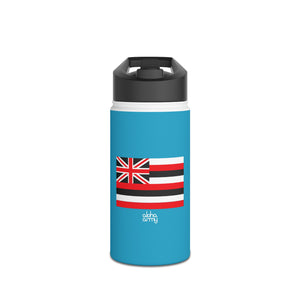 Hawaiian Flag Stainless Steel Water Bottle, Standard Lid