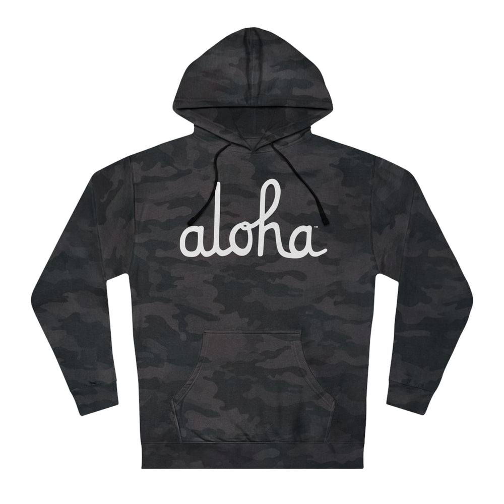 Classic Aloha Script Hooded Sweatshirt