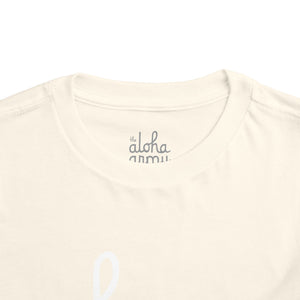 Ohana Script Toddler Short Sleeve Tee