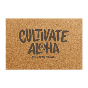 Cultivate Aloha Door Mat