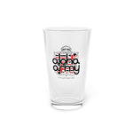 Crest Pint Glass, 16oz