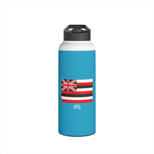 Hawaiian Flag Stainless Steel Water Bottle, Standard Lid