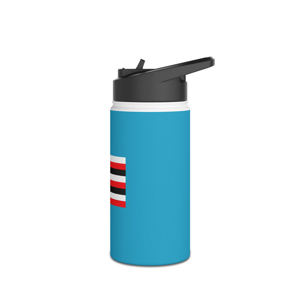 Hawaiian Flag Stainless Steel Water Bottle, Standard Lid