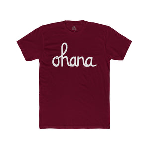 Ohana Script Tee (Light Weight Slim Fit)