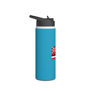 Hawaiian Flag Stainless Steel Water Bottle, Standard Lid