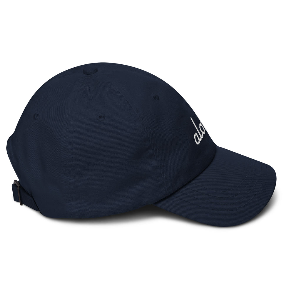 Classic Aloha Script Dad hat