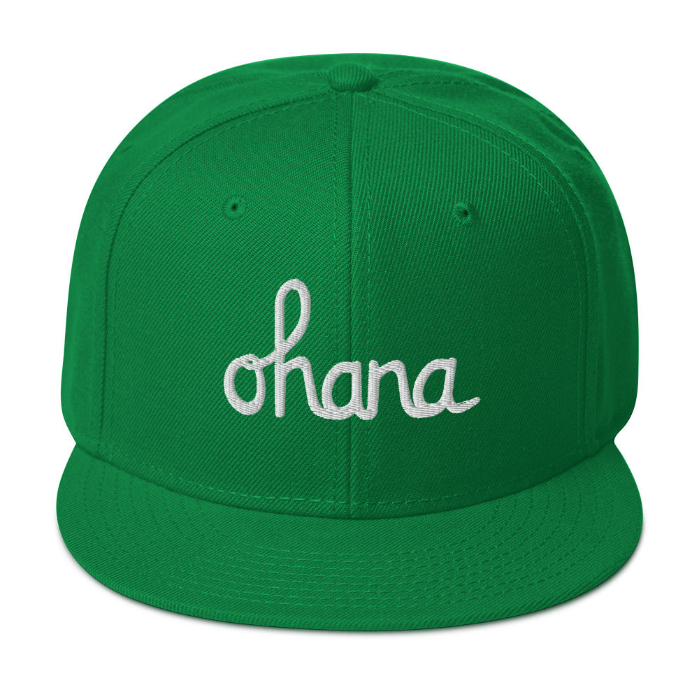 Ohana Snapback Hat