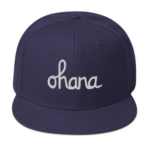 Ohana Snapback Hat