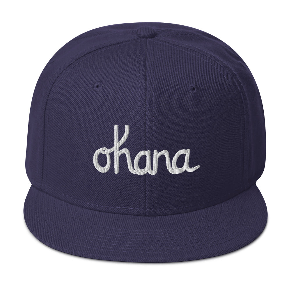 Ohana Snapback Hat